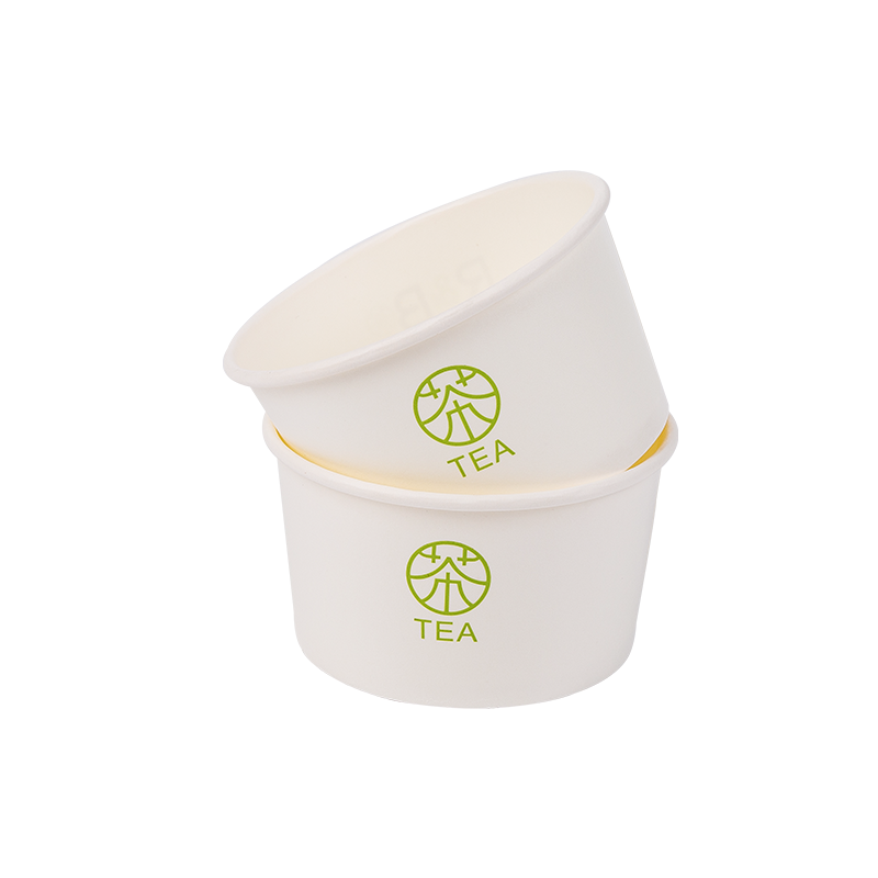 Coppette per gelato in carta biodegradabile usa e getta da 8 once