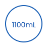 Ciotola di carta per insalata biodegradabile usa e getta da 1100 ml icon
