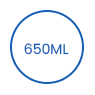 Ciotola di carta da imballaggio degradabile usa e getta da 650 ml icon